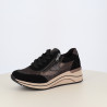 Chaussures à Lacets Remonte Noires